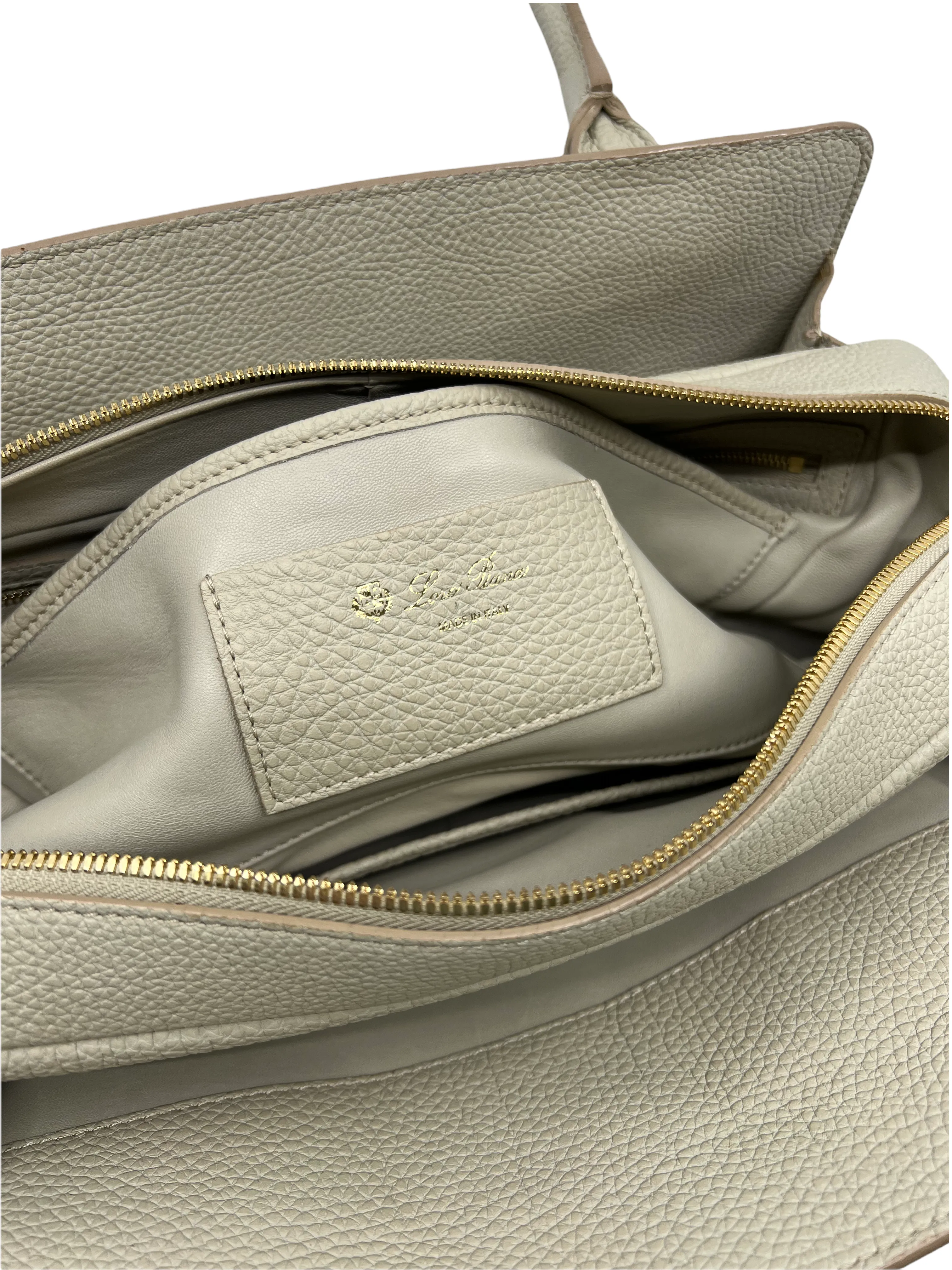 Loro Piana Leather Promenade Bag