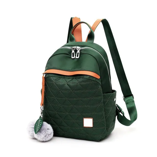 Luxury Designer Hairball Oxford School Bag and Backpack