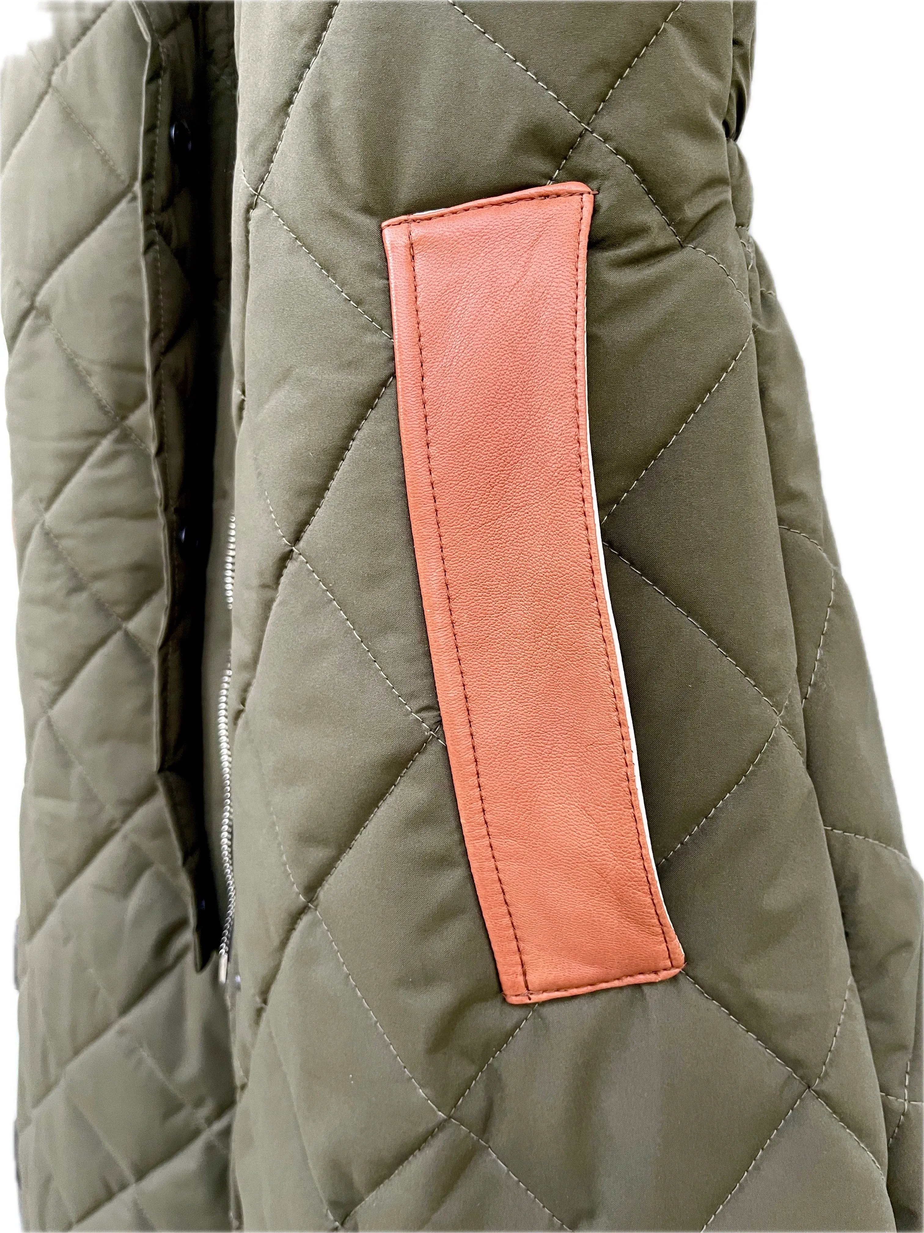 MALIN VEST LONG - hunter green