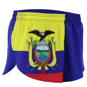 Men's 1" Elite Split Shorts- Ecuador