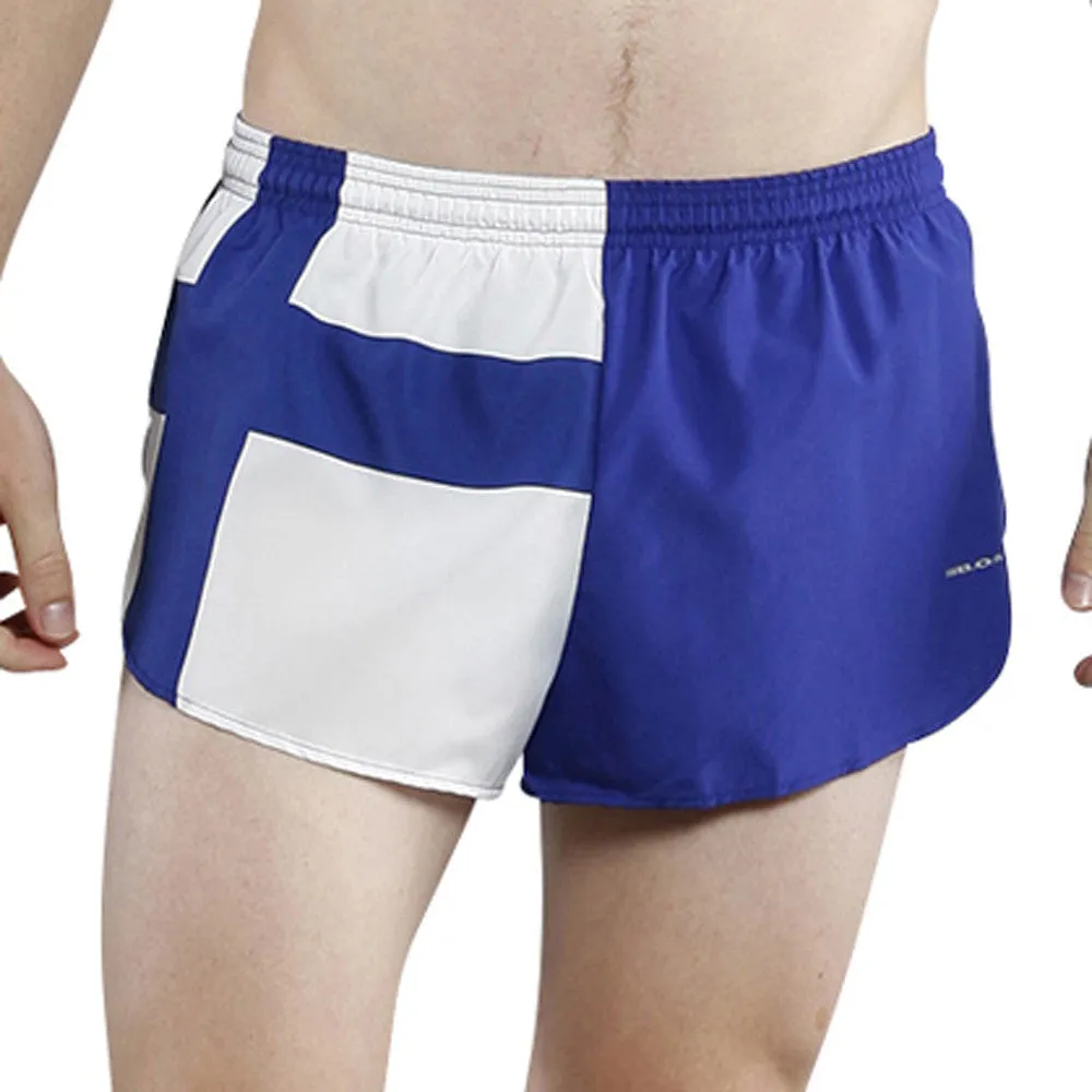 Men's 1" Elite Split Shorts- Finland