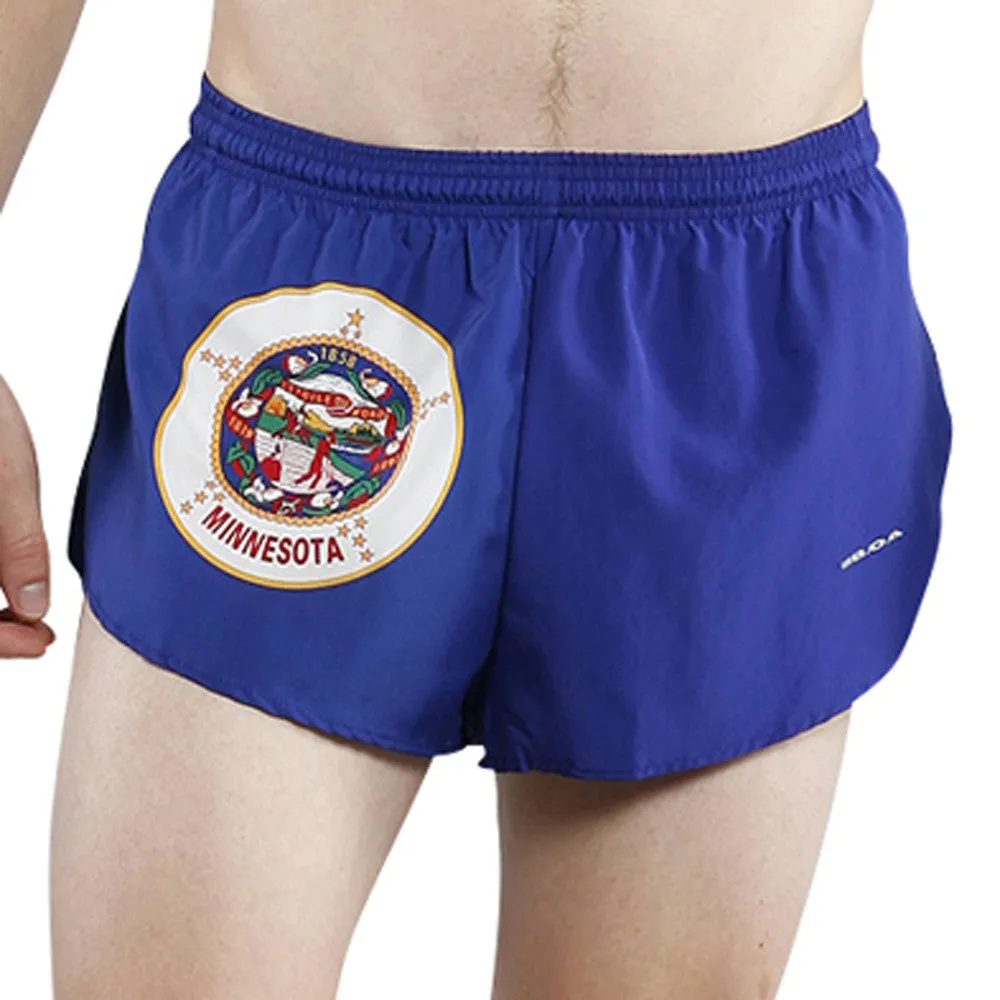 Men's 1" Elite Split Shorts- Minnesota