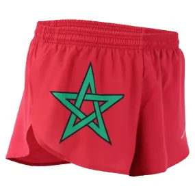 Men's 1" Elite Split Shorts- Morocco