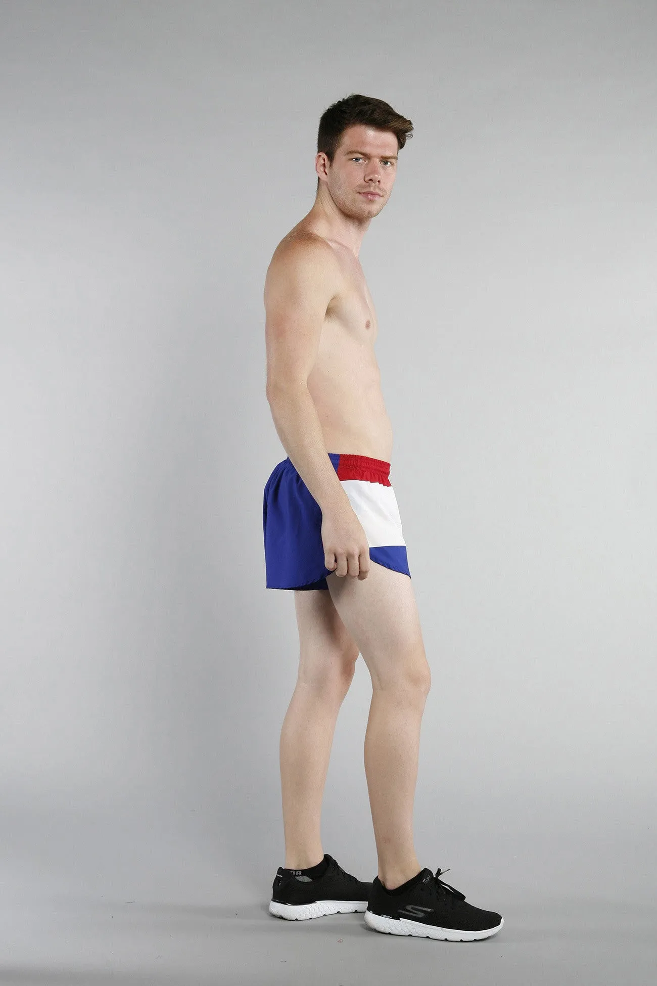 Men's 1" Elite Split Shorts- Netherlands