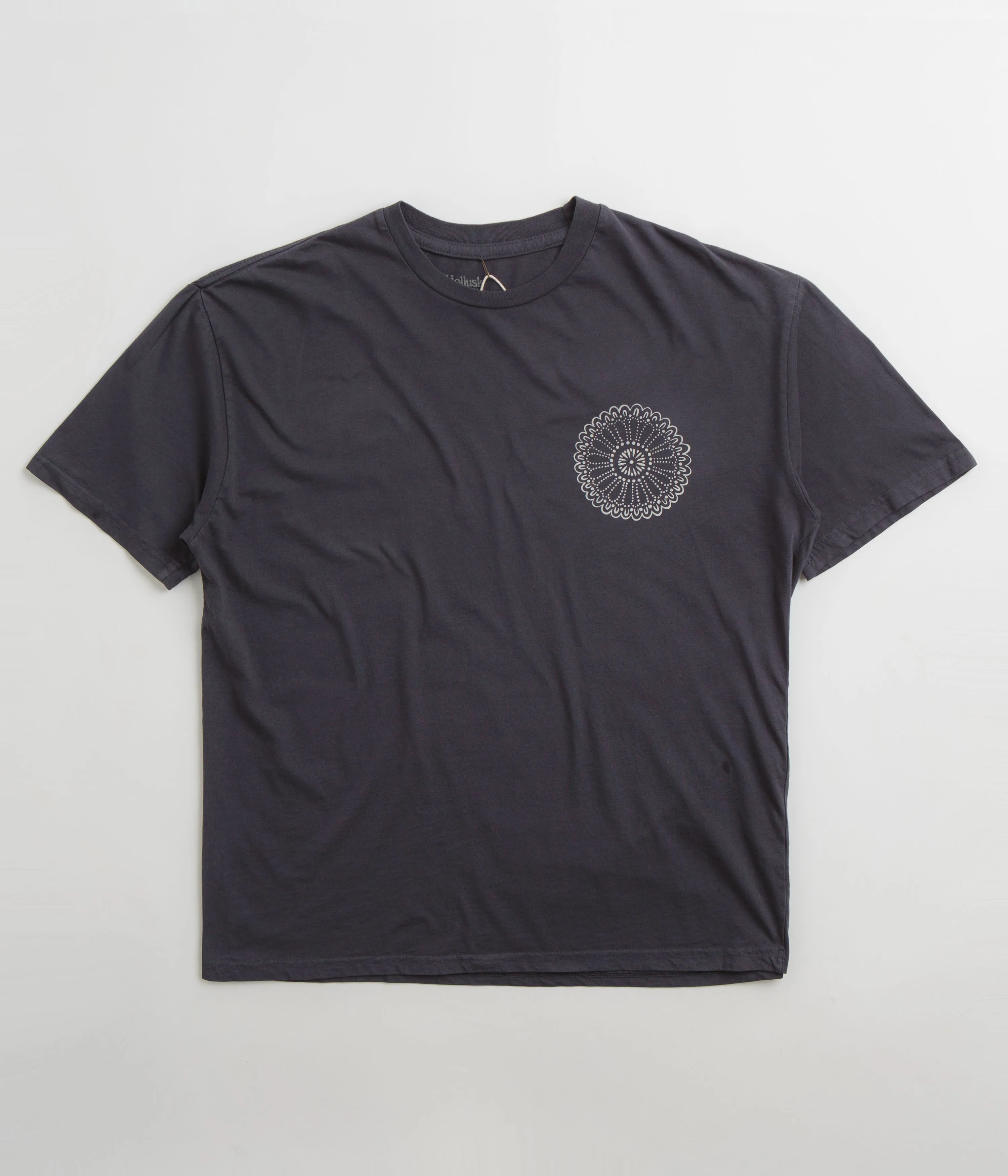 Mollusk Chrysanthemum T-Shirt - Black Indigo