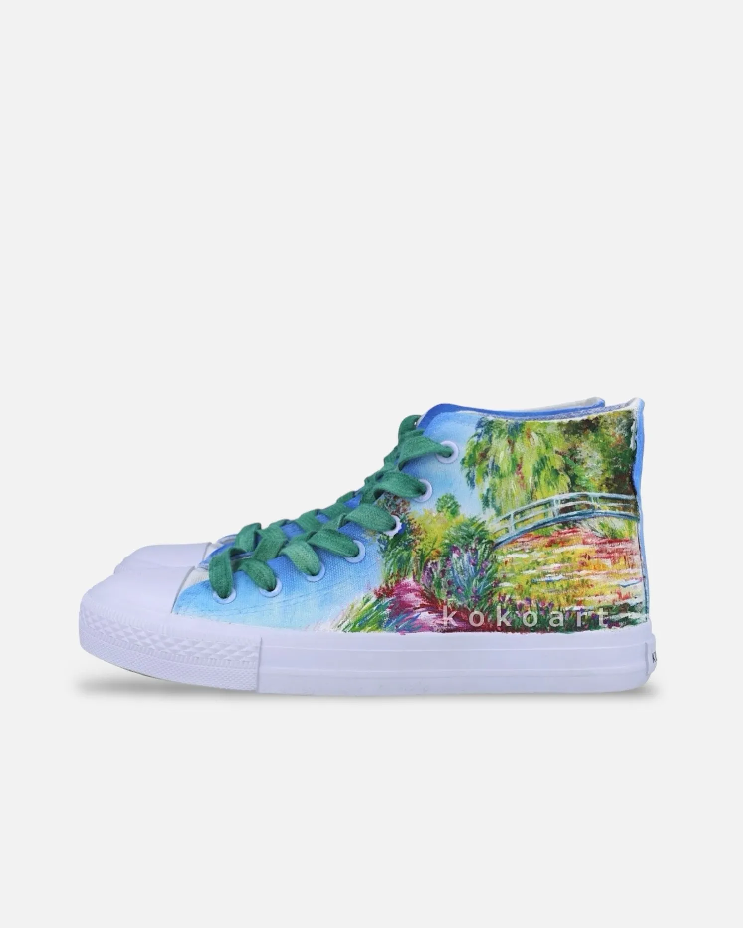 Monet Hand Painted Shoes