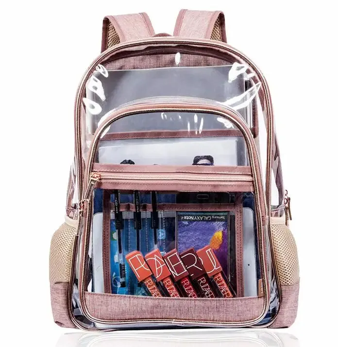 Multi-functional Waterproof Transparent Backpack for Women