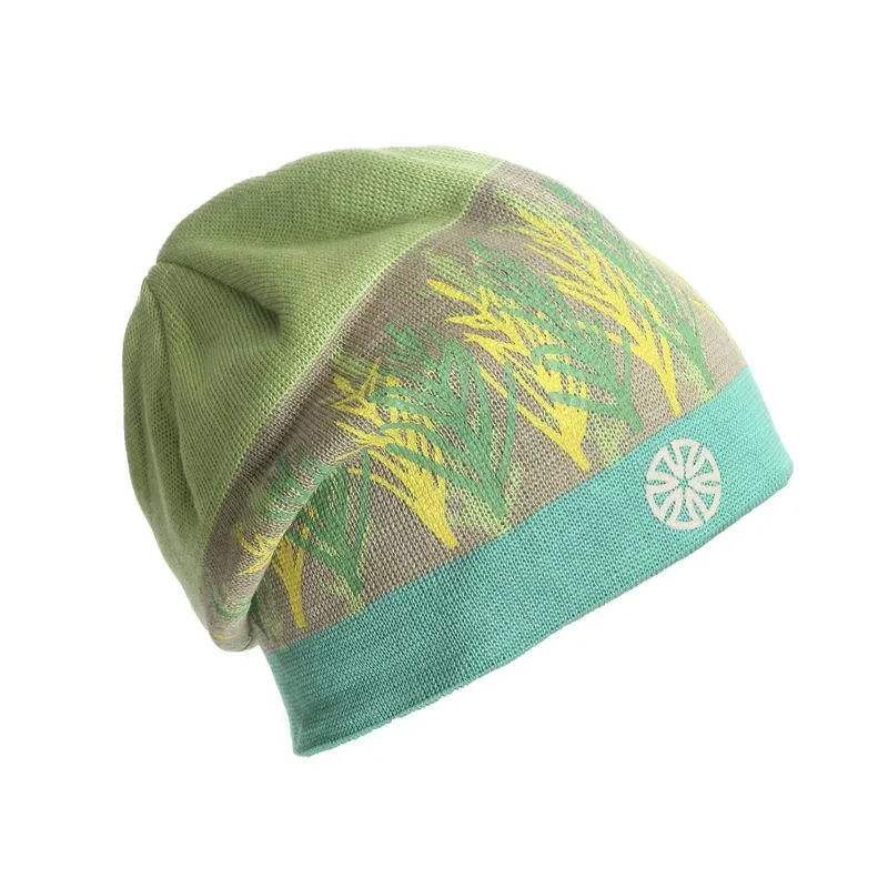 Multicolored Geometric Pattern Knit Hat, Skull Cap or Beanie