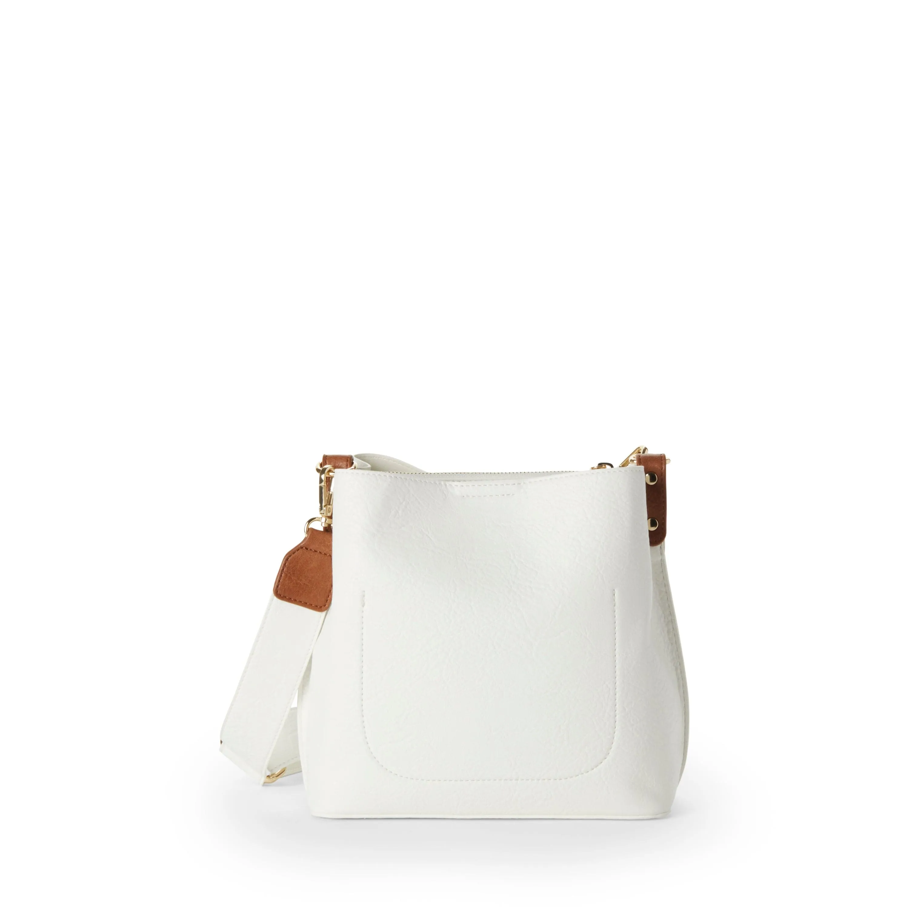 Naomi Vegan Leather Bucket Crossbody | Multiple Colours