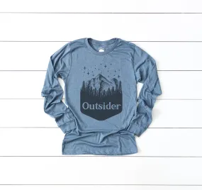 Outsider Adult Long Sleeve Shirts