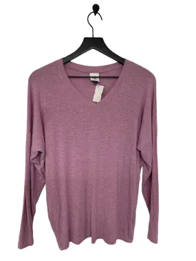 Pink Top Long Sleeve Basic Cabi, Size Xs