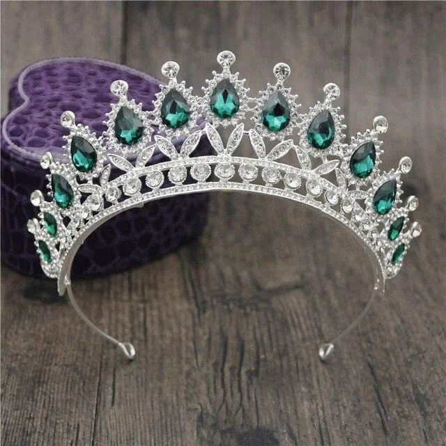 Queen Bridal Tiaras and Crowns in 15 Different Styles for Wedding or Prom