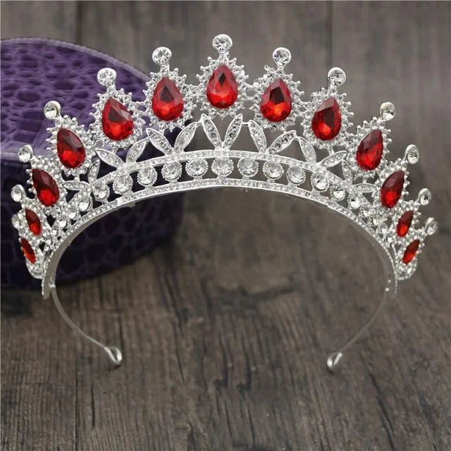 Queen Bridal Tiaras and Crowns in 15 Different Styles for Wedding or Prom