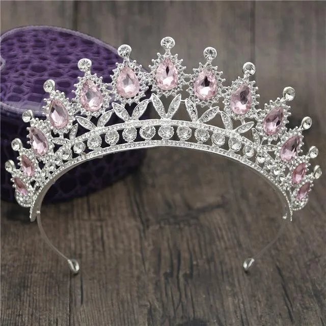 Queen Bridal Tiaras and Crowns in 15 Different Styles for Wedding or Prom