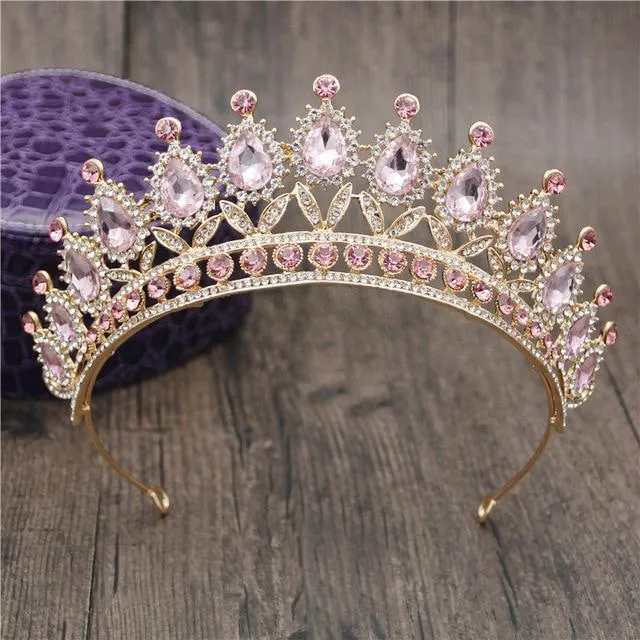 Queen Bridal Tiaras and Crowns in 15 Different Styles for Wedding or Prom