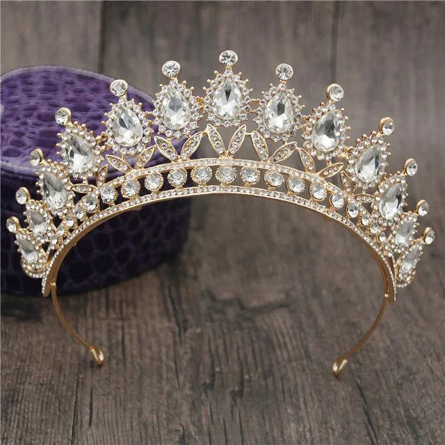 Queen Bridal Tiaras and Crowns in 15 Different Styles for Wedding or Prom