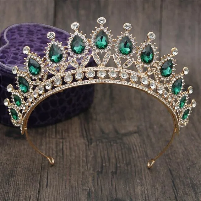 Queen Bridal Tiaras and Crowns in 15 Different Styles for Wedding or Prom