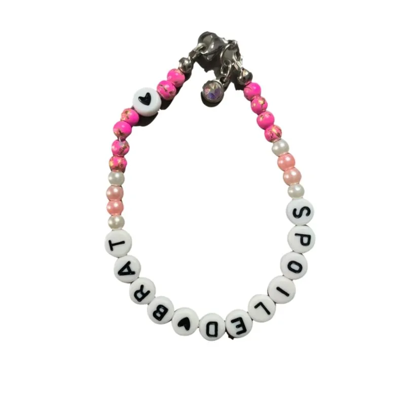 Rad & Refined Spoiled Brat Beaded Bracelet