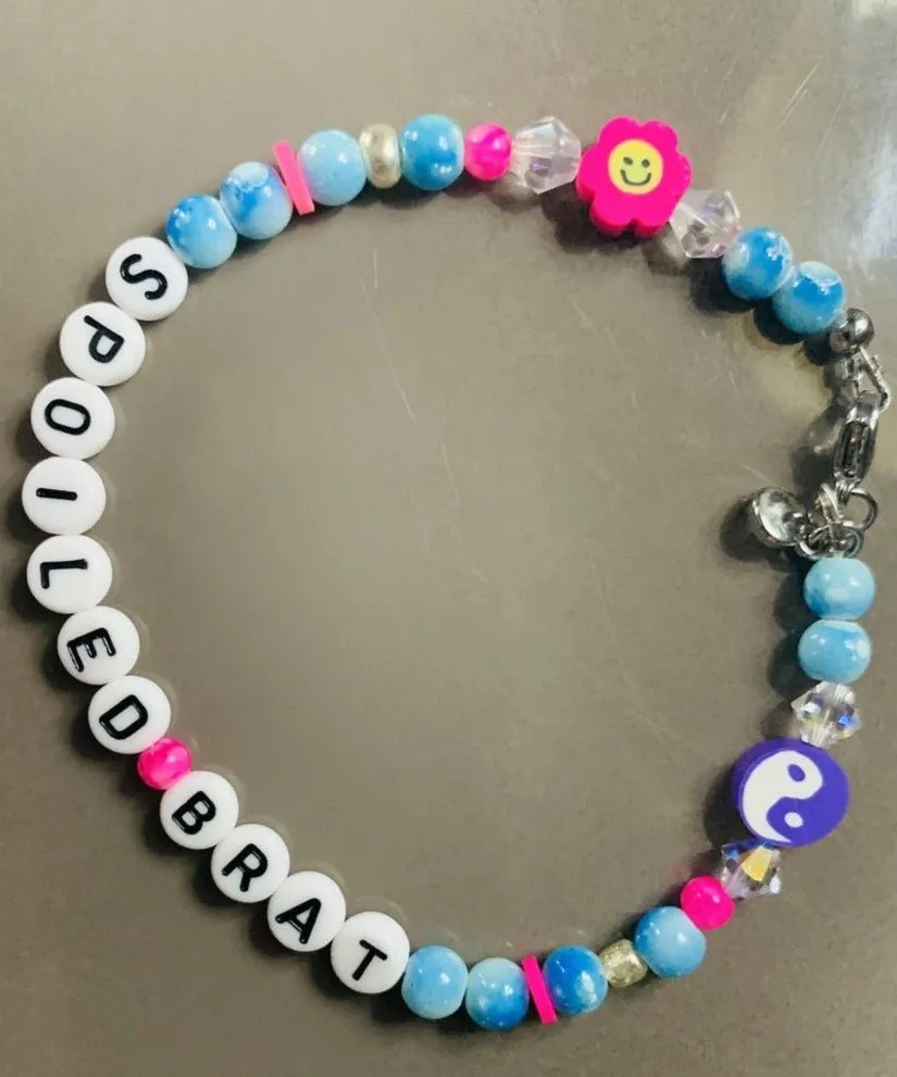 Rad & Refined Spoiled Brat Beaded Bracelet