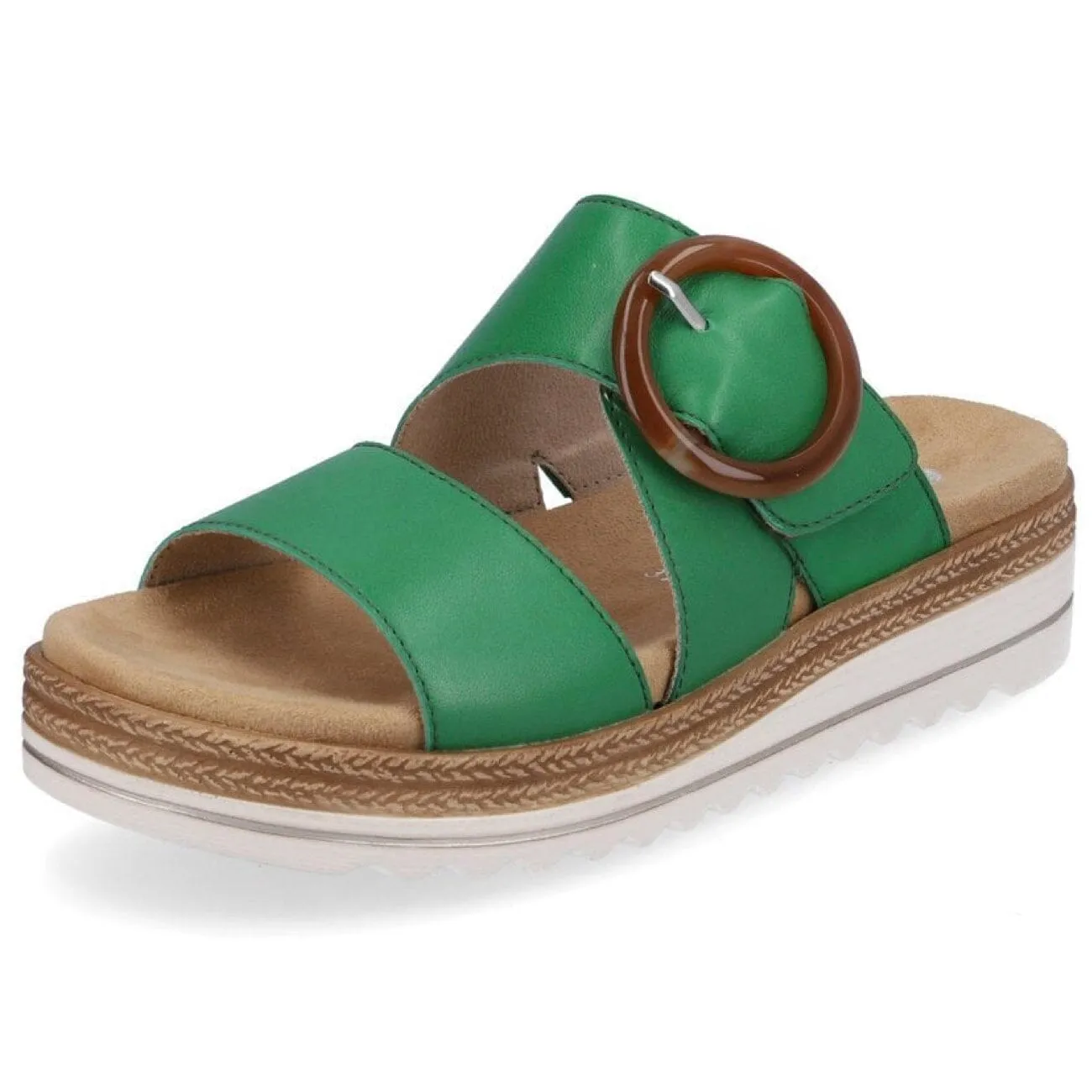 Remonte, Applegreen Sandal, Leather, Applegreen