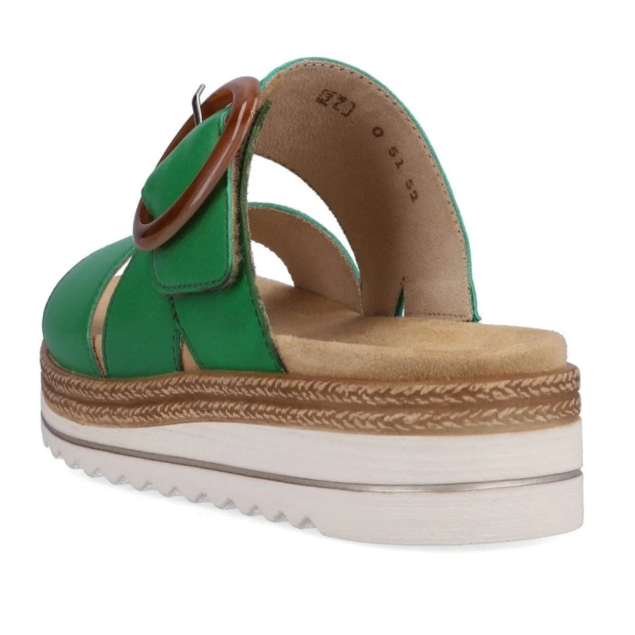 Remonte, Applegreen Sandal, Leather, Applegreen