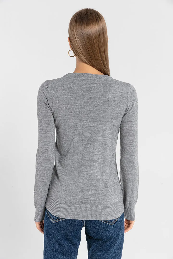 ROUND NECK SWEATER