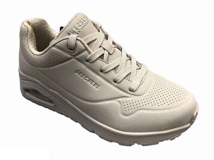 Skechers Uno Stand On Air women's sneakers shoe 73690 OFWT off-white