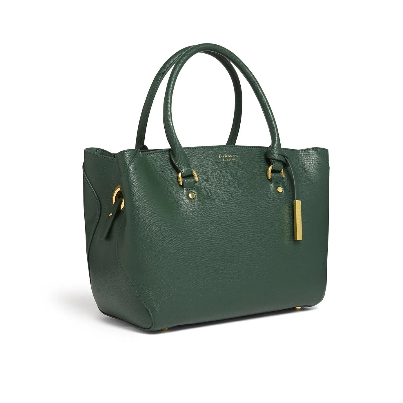 Sophie Vegan Leather Tote Bag | Forest Green