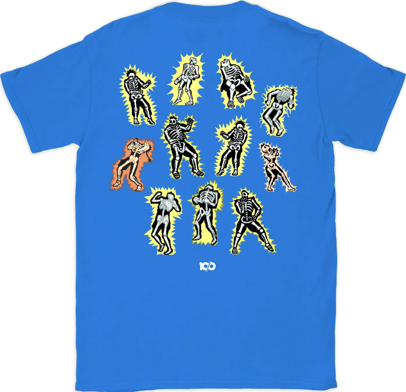 STREET FIGHTER 'Electrifying' t-shirt - Blue