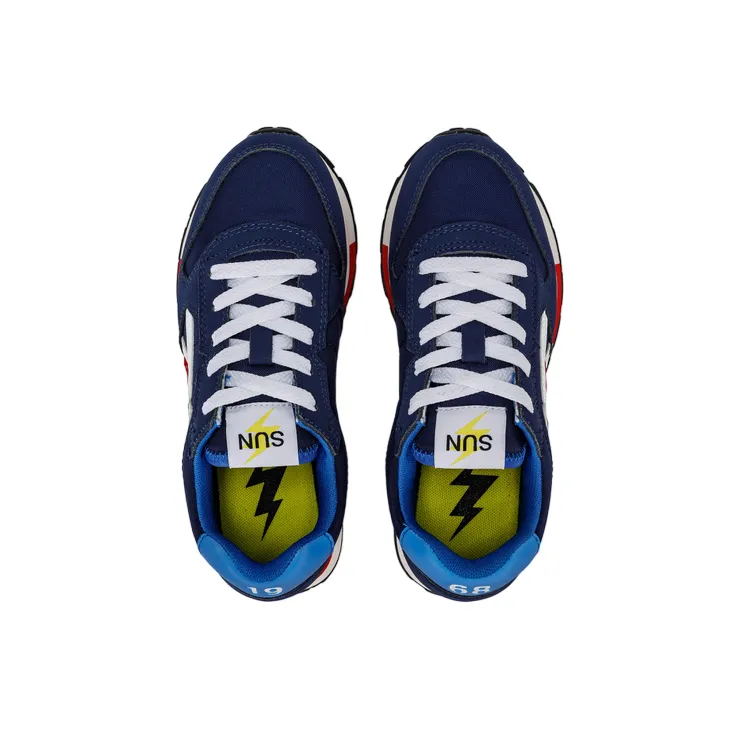 Sun68 Niki Solid Teen Z33321T 07 navy blue boys' sneakers