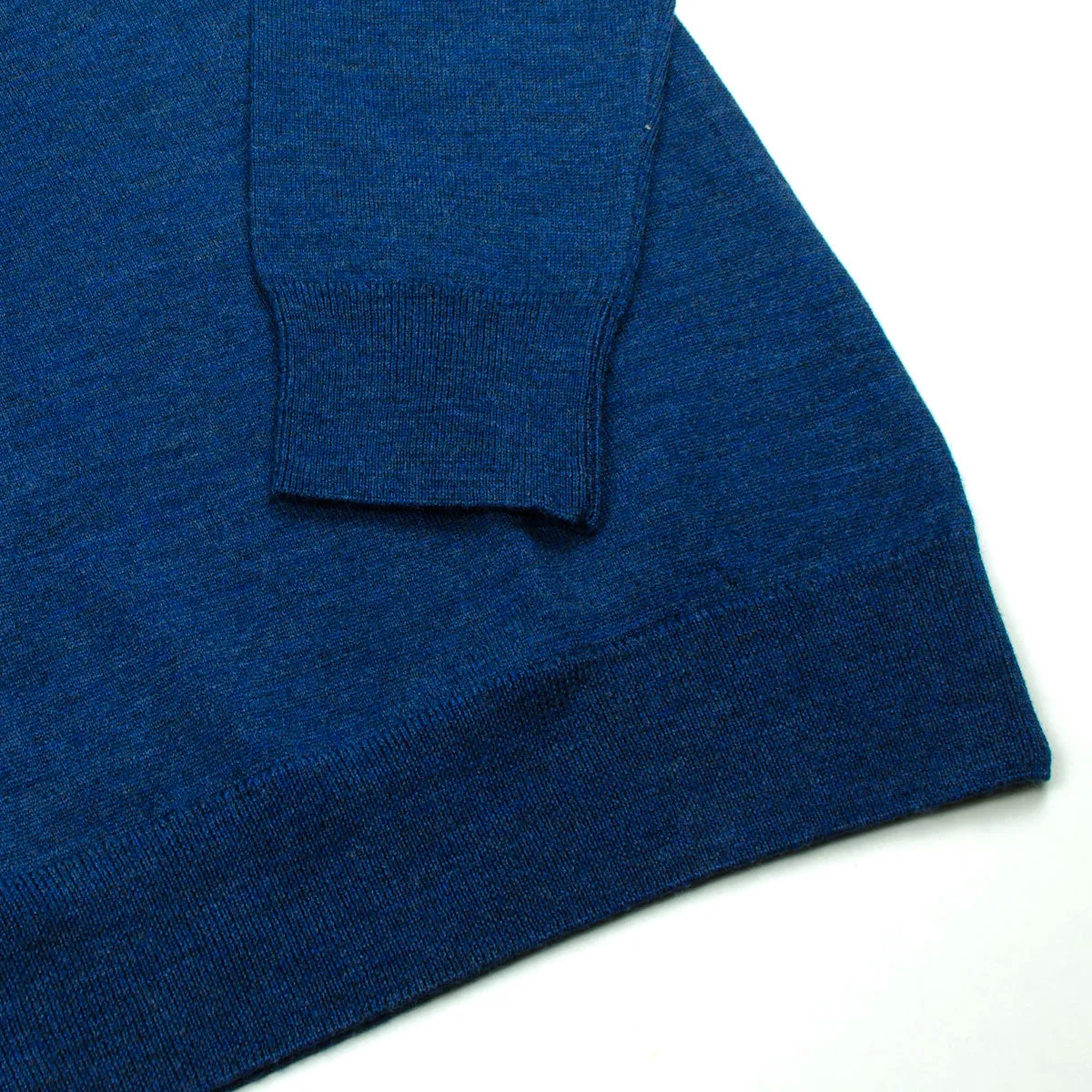 Sunspel - Crewneck Jumper - Masonry Blue