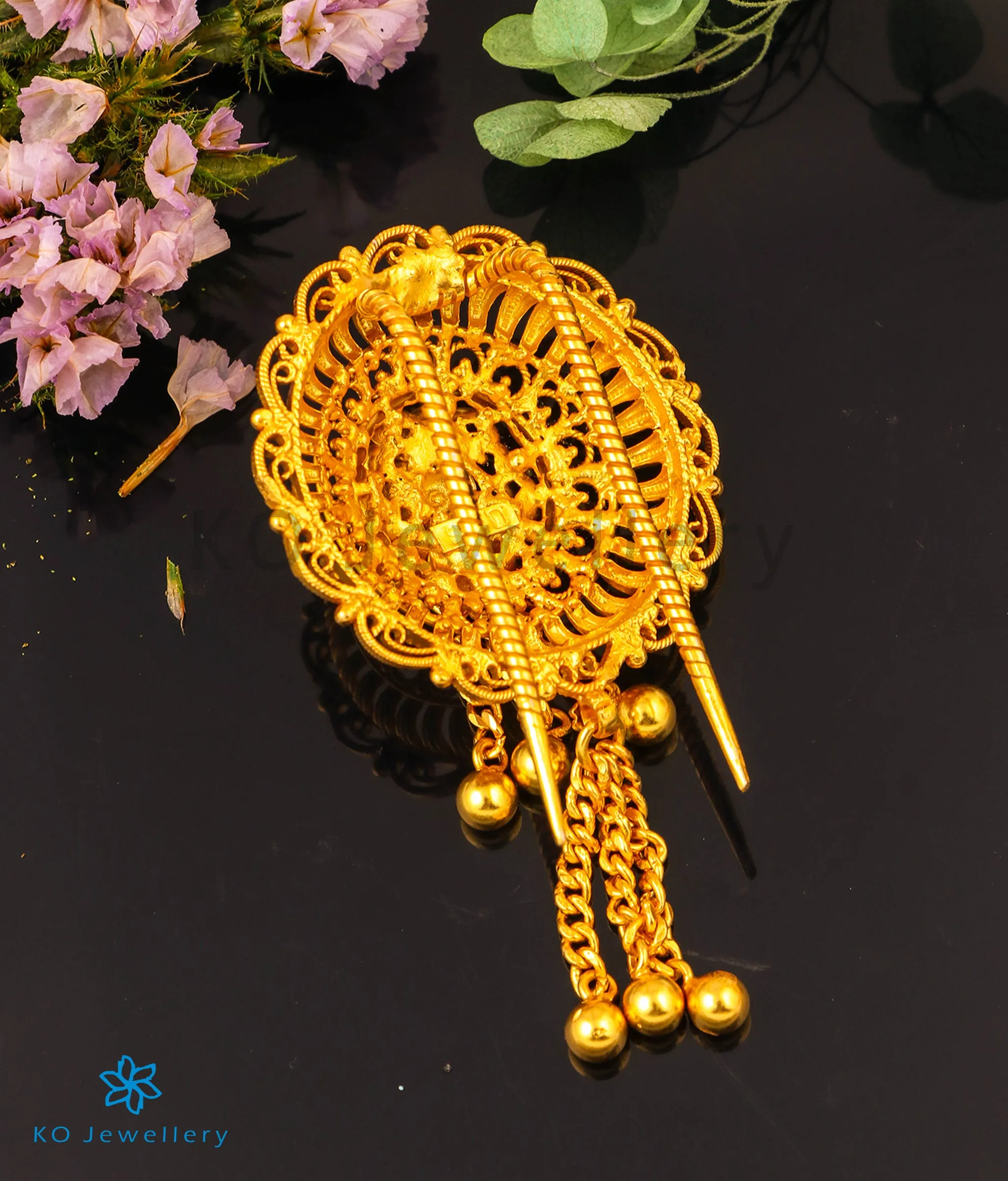 The Ayra Silver Bridal Hair Pin