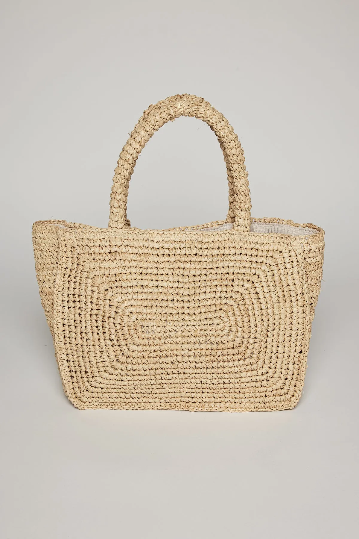 TINA STRAW TOTE BAG