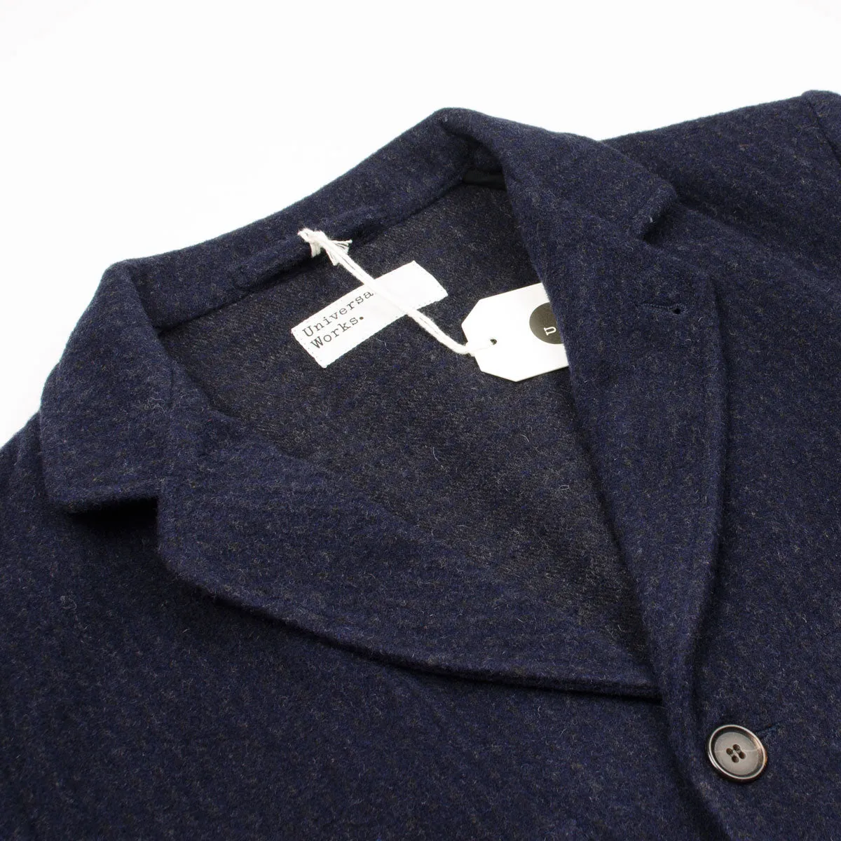 Universal Works - Five Pocket Jacket Bristol Wool Mix - Navy Marl