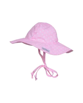 UPF 50  Floppy Hat – Pink Dots