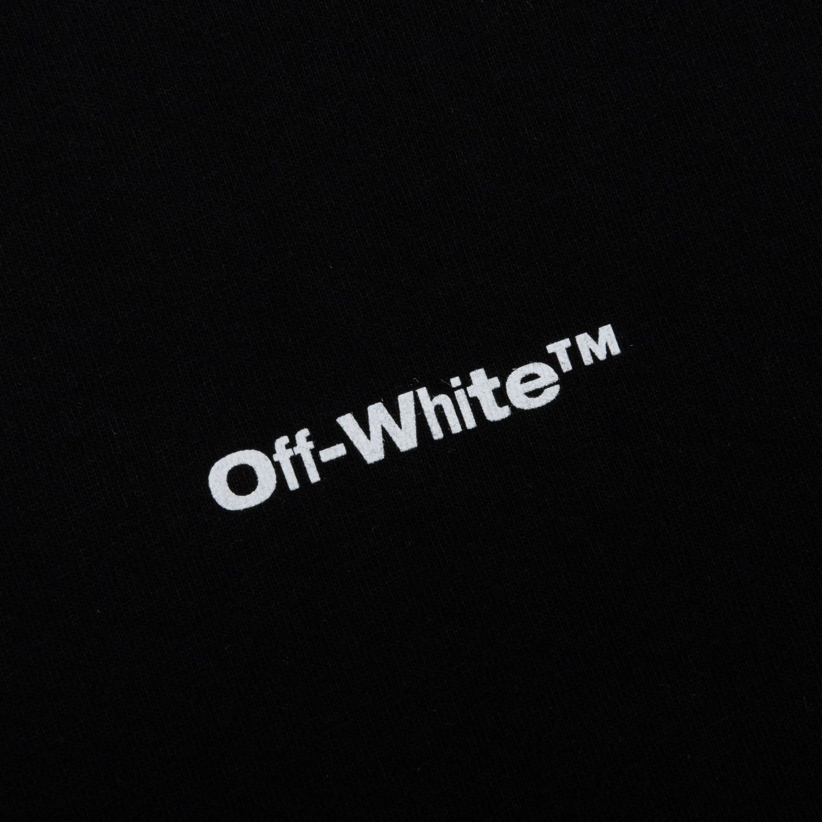 Wave Outl Diag Slim S/S Tee - Black/White