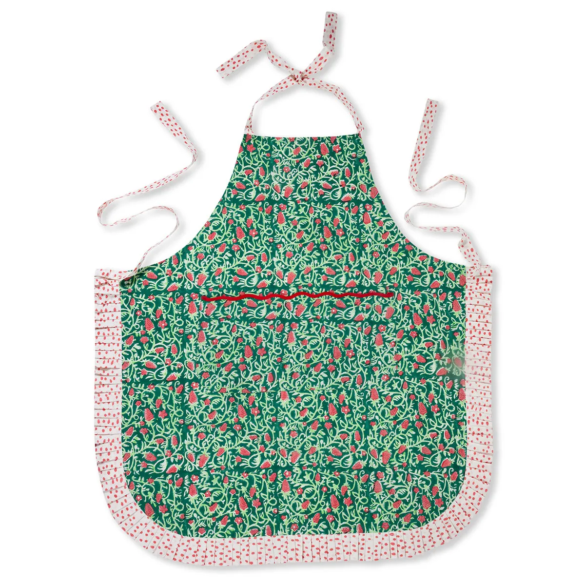 Winter Advent Apron