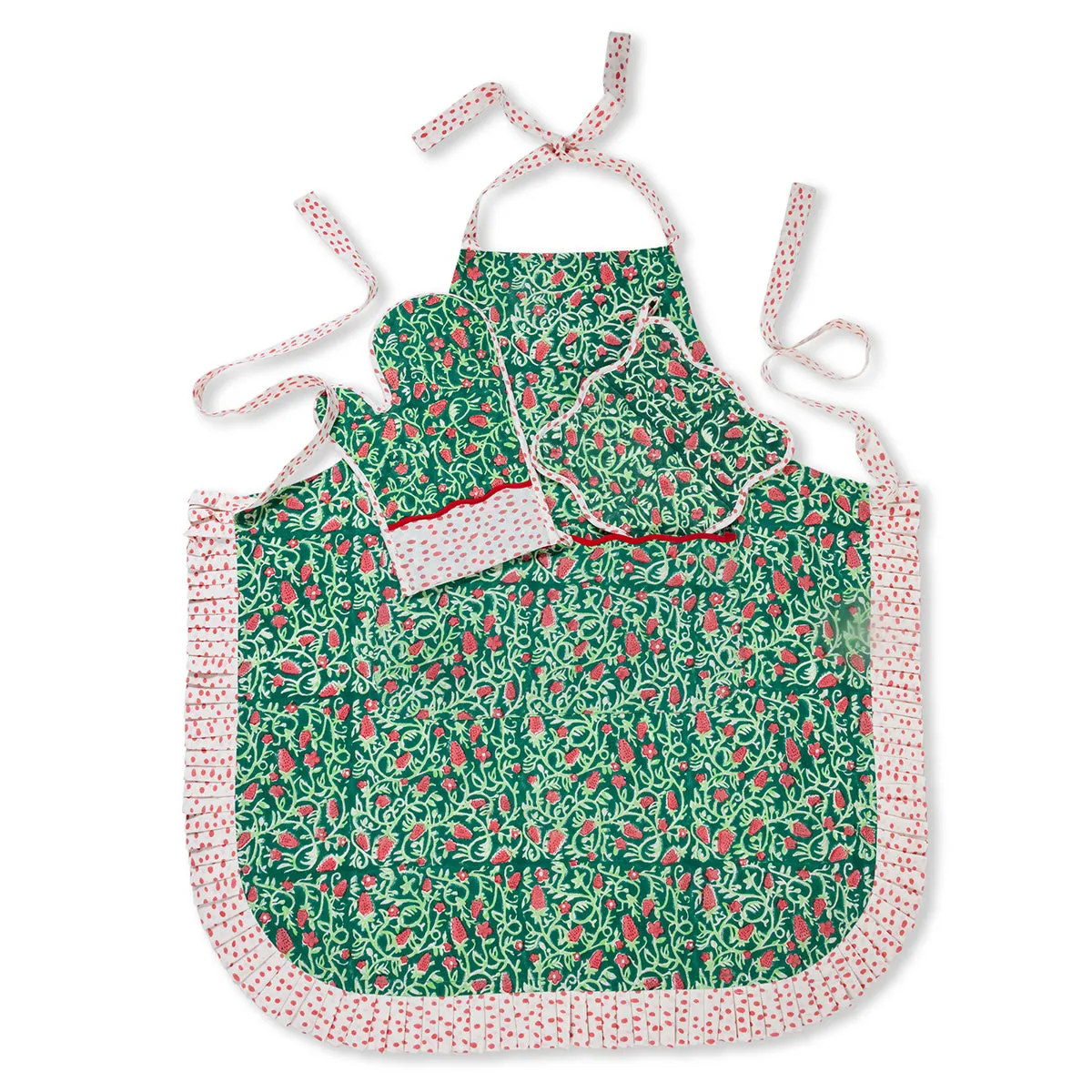 Winter Advent Apron