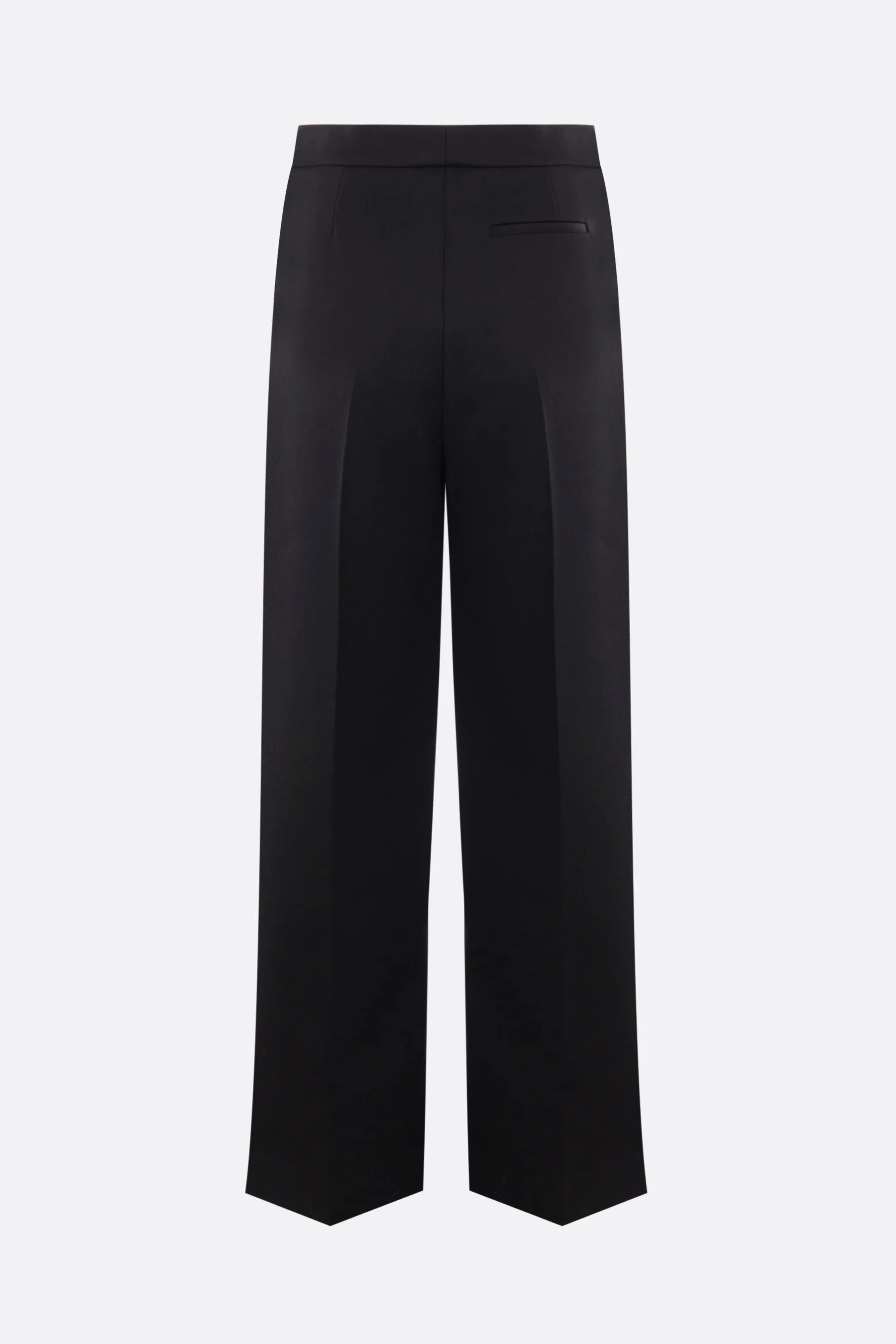 wool straight-leg pants