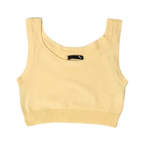 XT Studio women's cotton tank top. Vanilla color