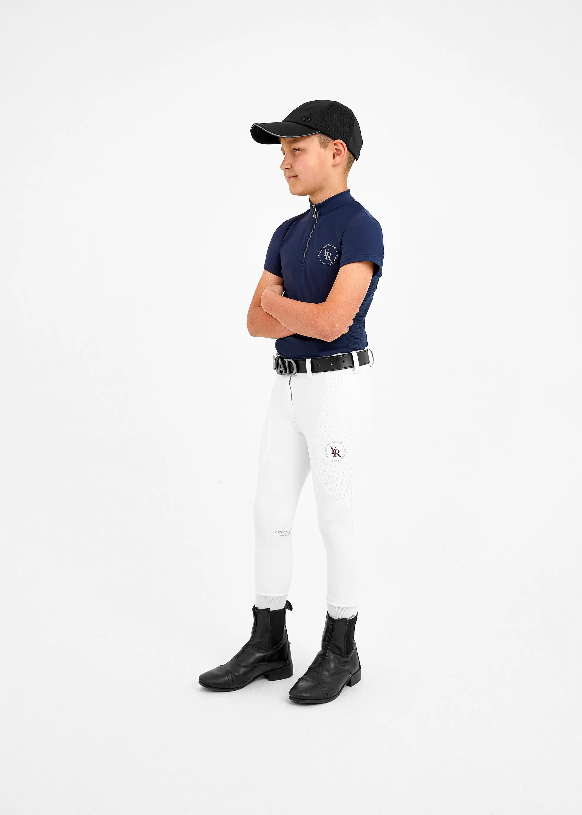 YR White Competition Breeches